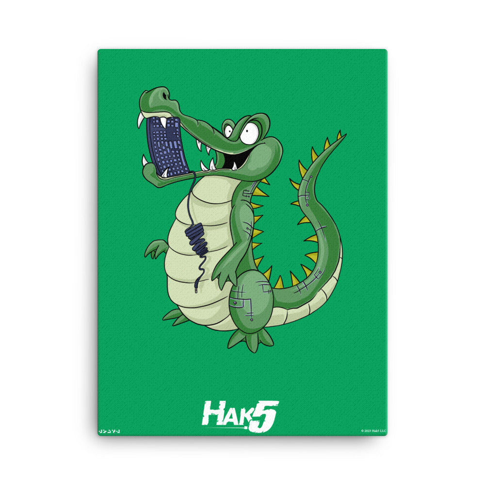 Key Croc Canvas