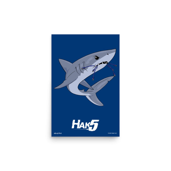 Shark Jack Character Poster - Hak5