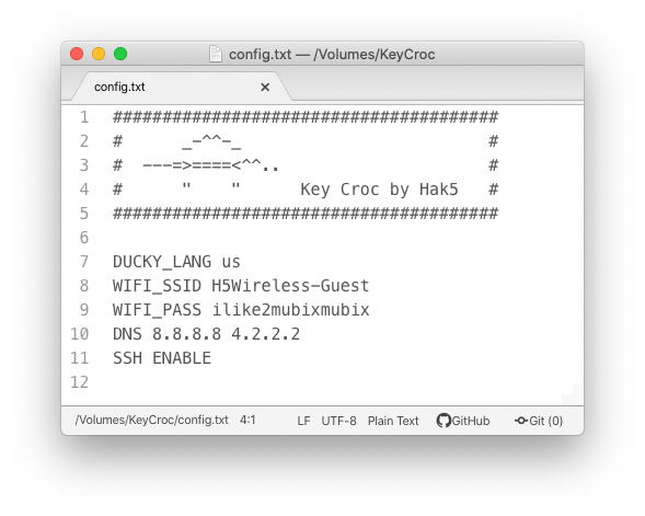 Simple Configuration