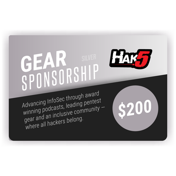 hacker gear Sponsorship Package